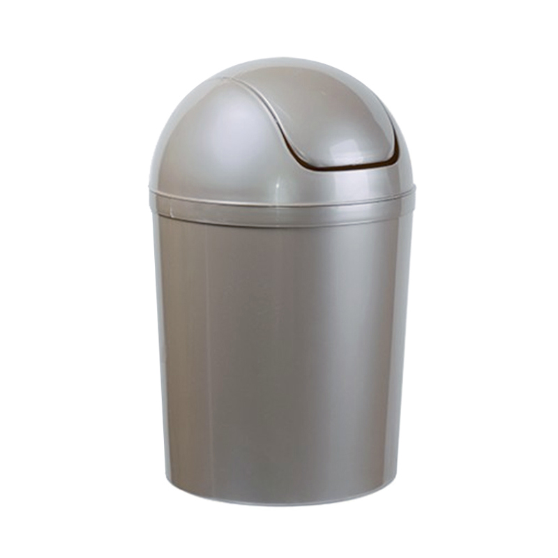 Изображение товара Мусорное ведро Plafor Dust Bin Swing Top 15 л цвет серебряный Изображение товара Мусорное ведро Plafor Dust Bin Swing Top 15 л цвет серебряный