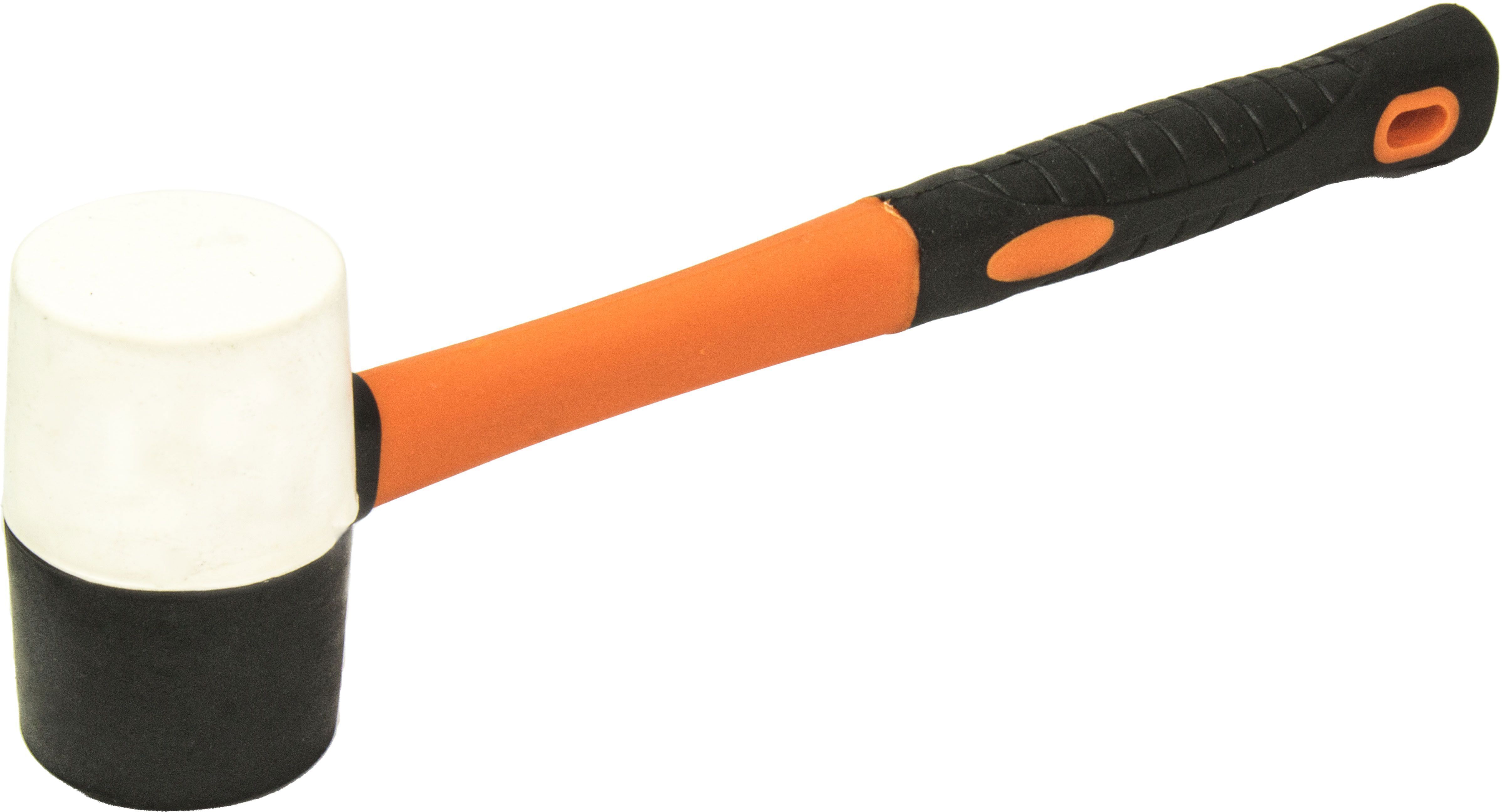 Изображение товара Киянка резиновая черно-белая 3821 225 г для ремонтных и строительных работ