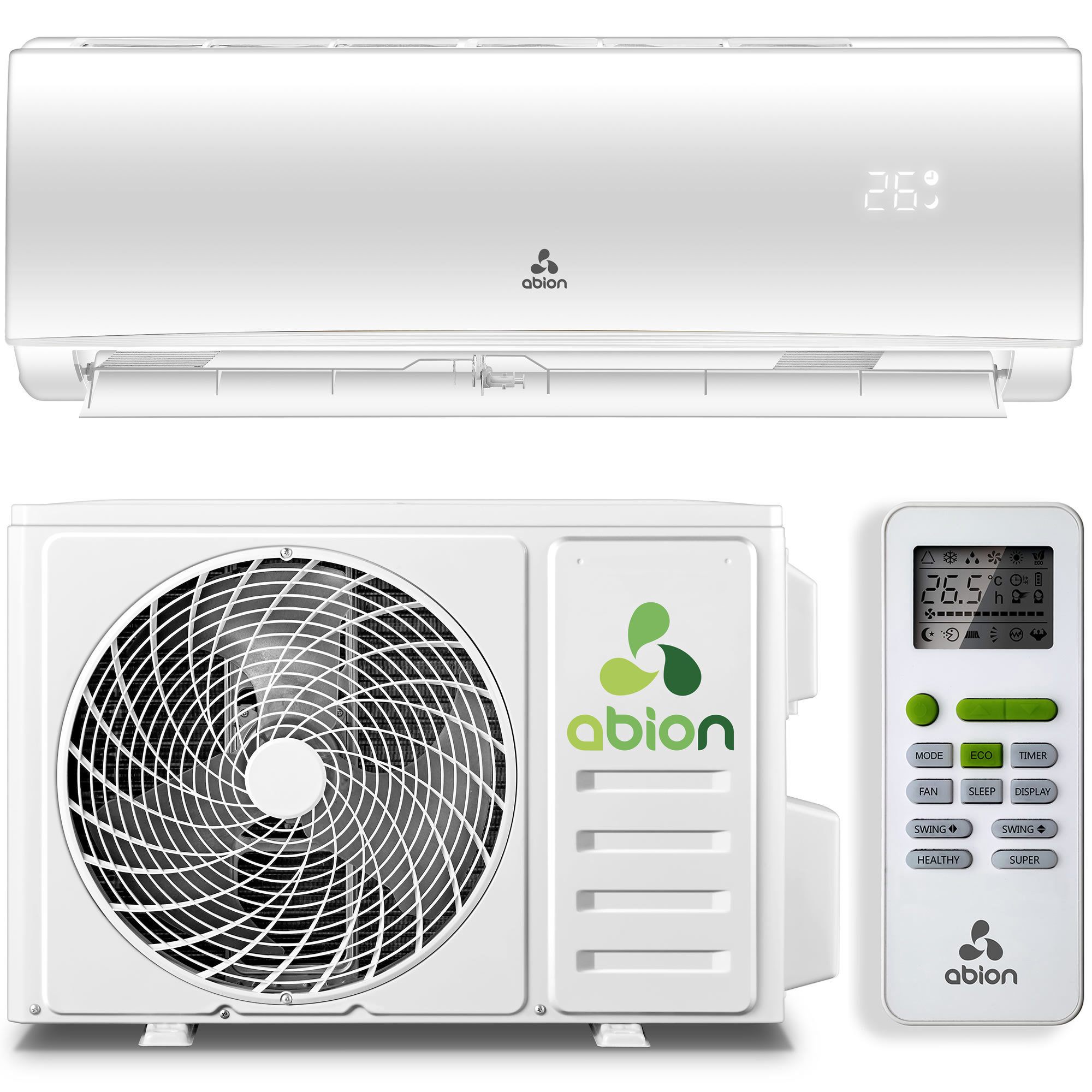 Изображение товара Сплит-система Abion Comfort ASH-C128BE/ARH-C128BE 12K BTU охлаждение/обогрев