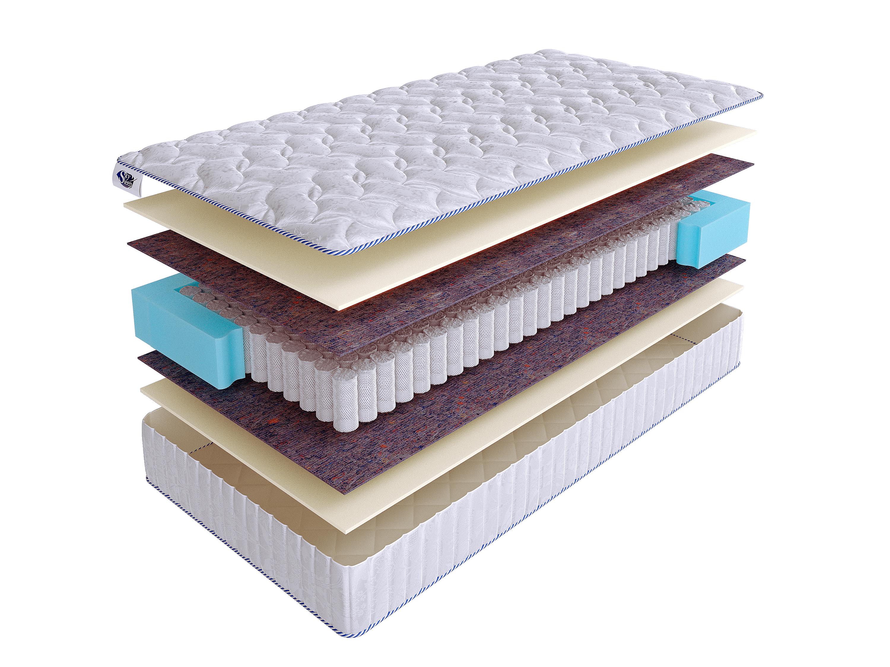 Матрас SkySleep Simple 1 S500 160x200 см независимый пружинный блок ...