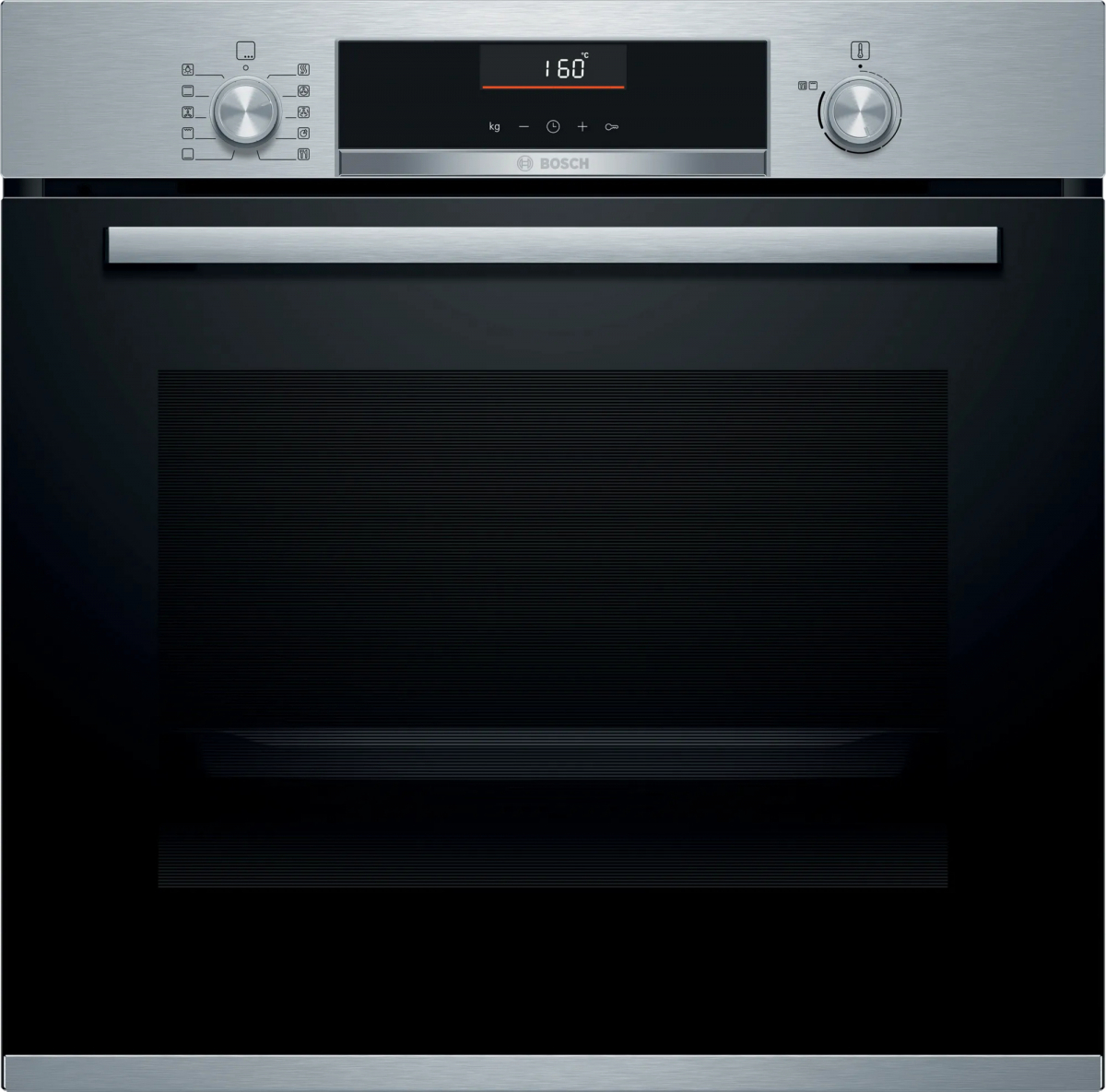 Изображение товара Электрический встраиваемый духовой шкаф Bosch HBA5360S0 71л 7 режимов серебристый