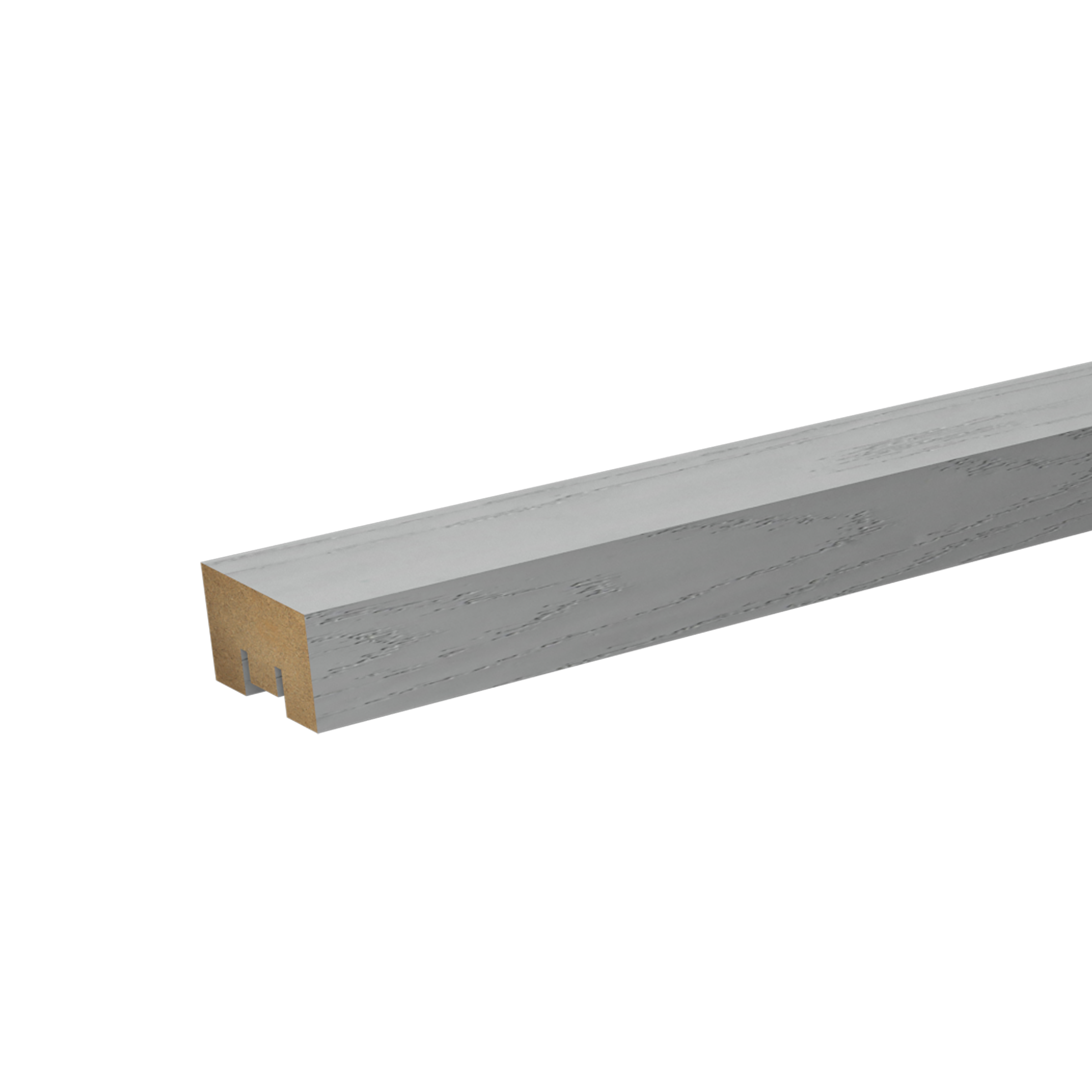 Изображение товара Рейка МДФ Роял вуд серый 3x260 см Изображение товара Рейка МДФ Роял вуд серый 3x260 см