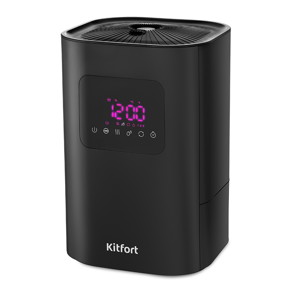 Изображение товара Увлажнитель воздуха Kitfort КТ-2874 ультразвуковой черный 50 м²