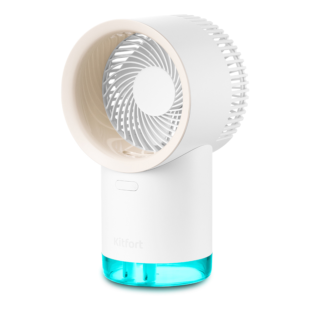 Изображение товара Вентилятор-увлажнитель Kitfort КТ-417 портативный Белый UNZ