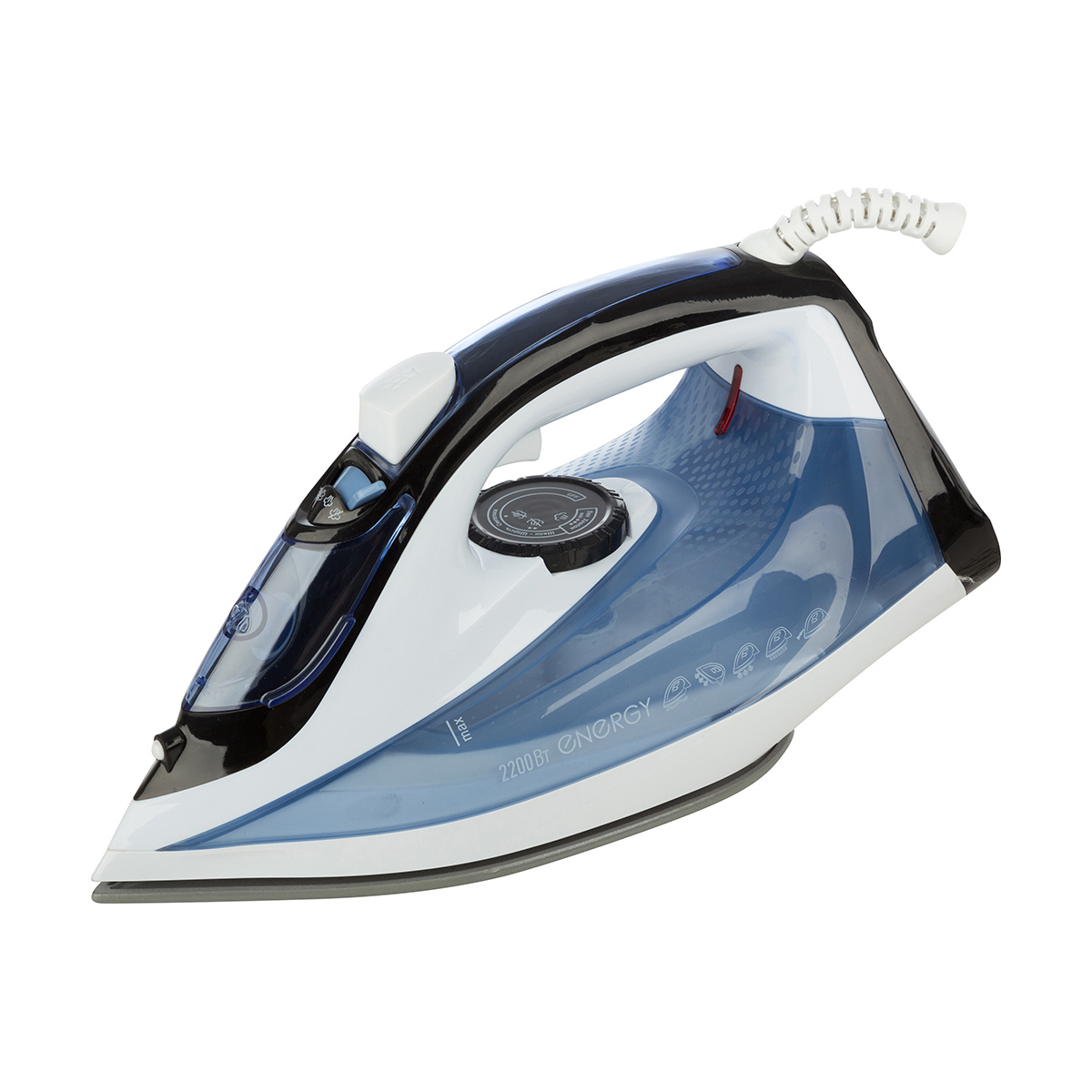 Изображение товара Утюг Energy EN-345 с керамической подошвой вертикальным отпариванием и функцией самоочистки