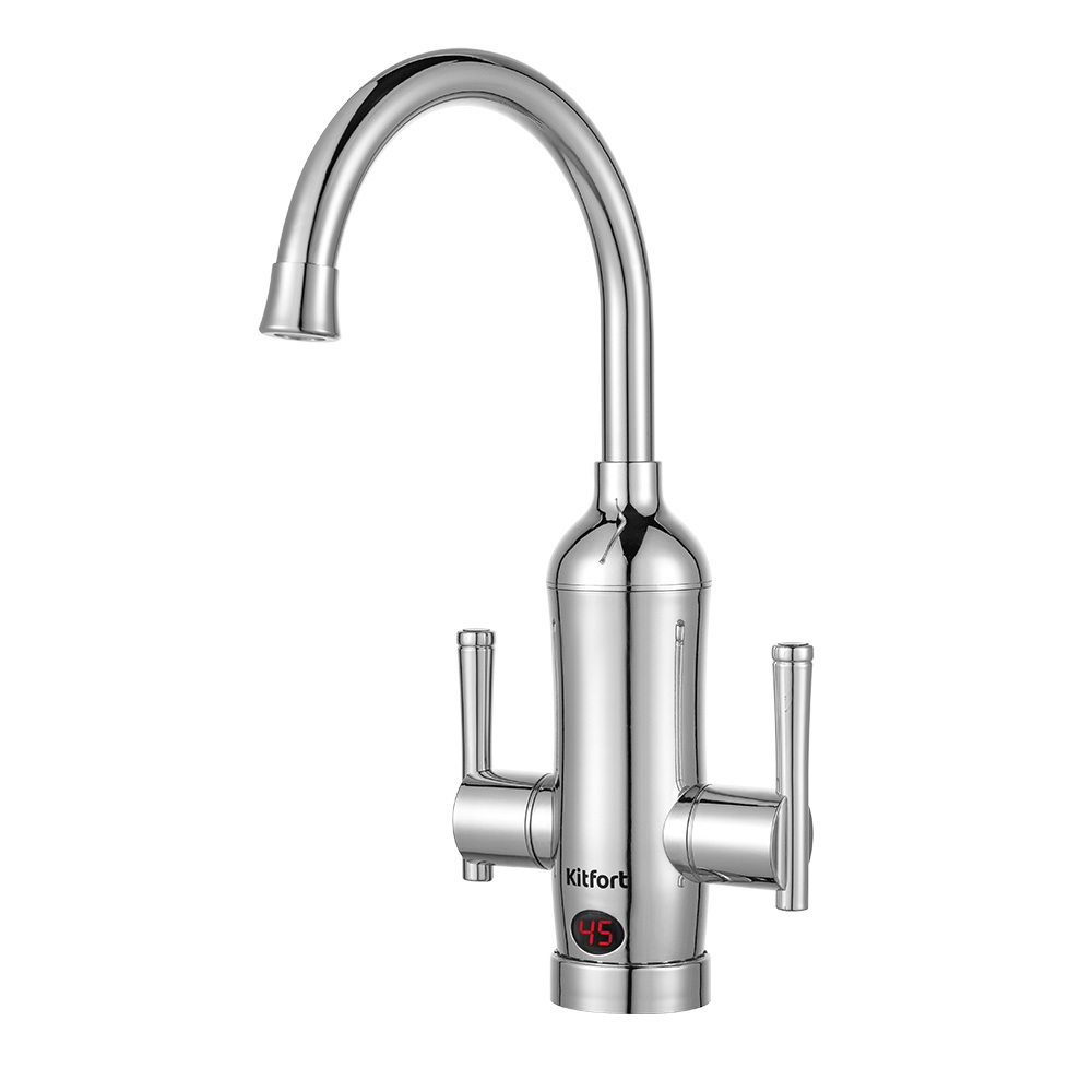 Изображение товара Проточный водонагреватель Kitfort КТ-4030 3.3 кВт для горячей воды