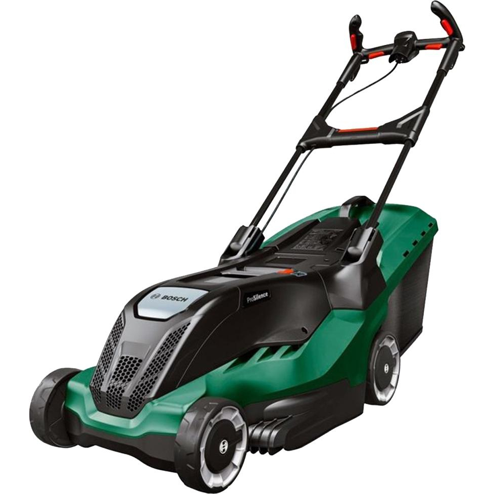 Изображение товара Электрическая газонокосилка BOSCH 1800 Вт 40 см с ProSilence и регулировкой высоты