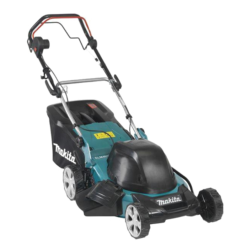 Изображение товара Газонокосилка электрическая Makita ELM4613 1800 Вт 46 см самоходная с мульчированием