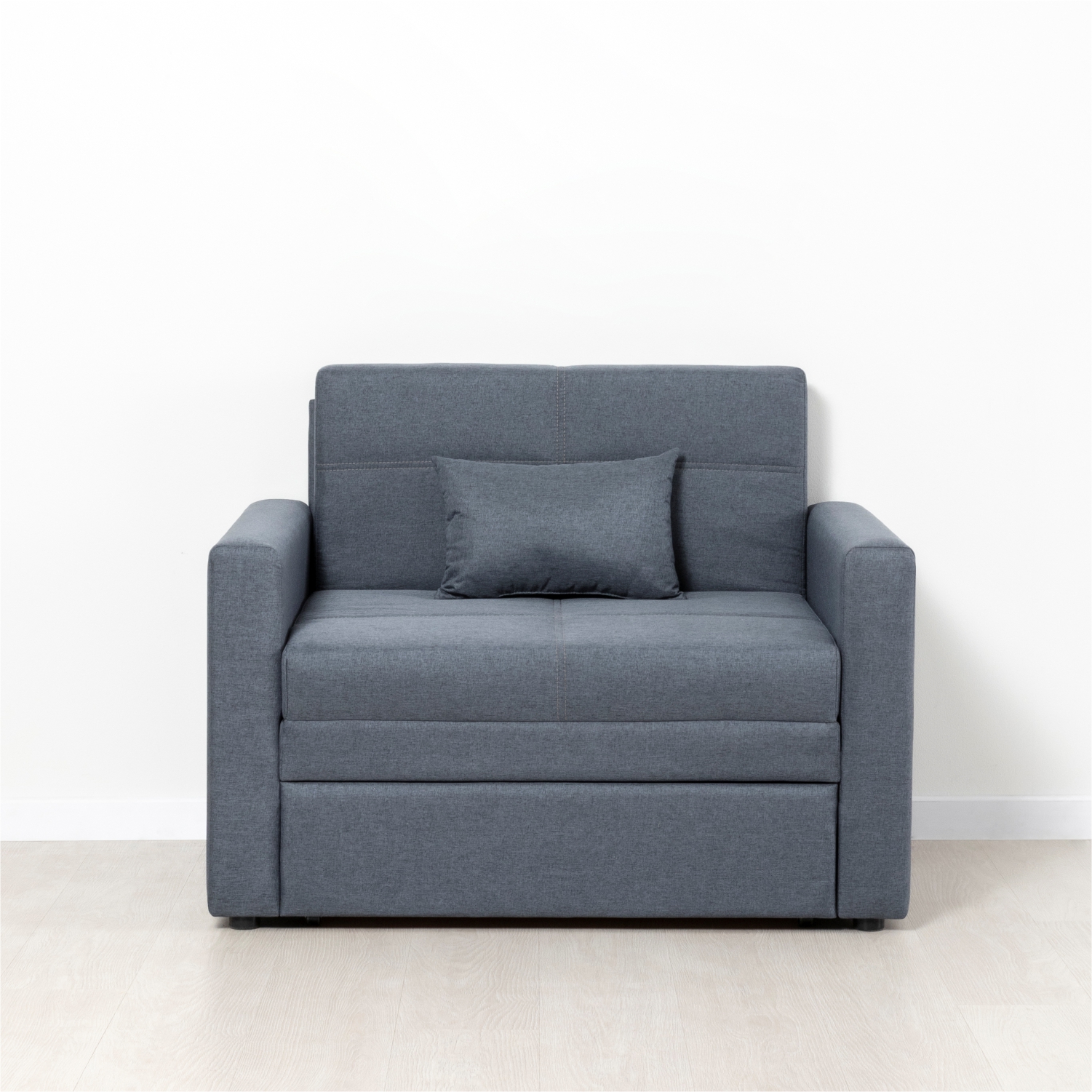 Изображение товара Кресло-кровать Вилли Нижегородмебель и К темно-серый 108x84x80 см