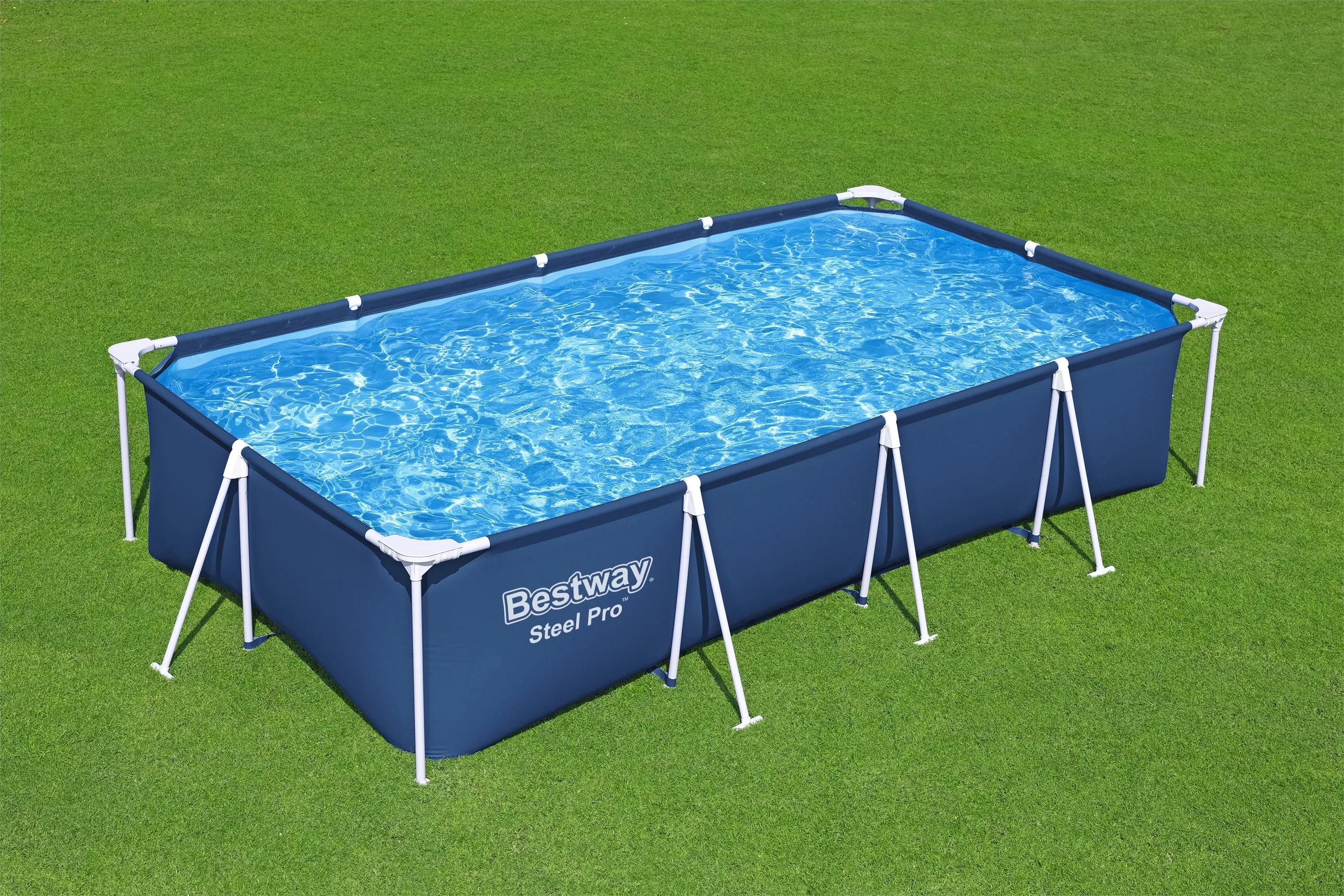 Бассейн каркасный прямоугольный Bestway 56424 BW 400x211x81 см - 4
