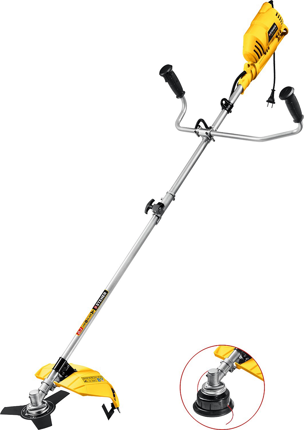 Изображение товара Электрический триммер Steher Seb-42-1700 мощностью 1700 Вт