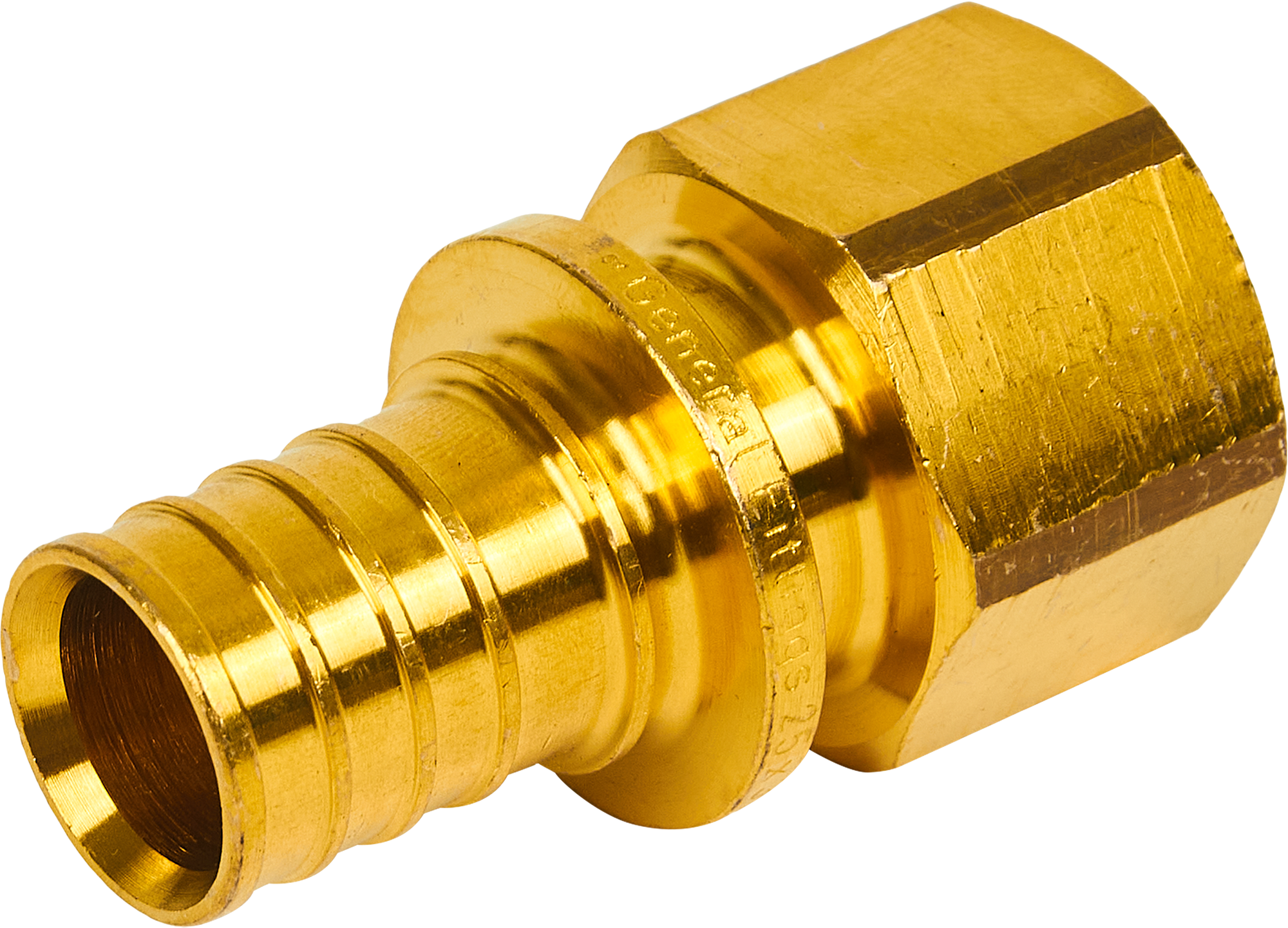 Изображение товара Переходник латунь 3/4 x 25 мм ВР STOUT для водопроводных систем Италия