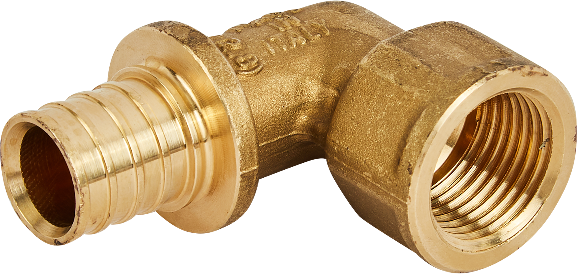 Изображение товара Угольник комбинированный 90 градусов латунь 20x1/2" STOUT