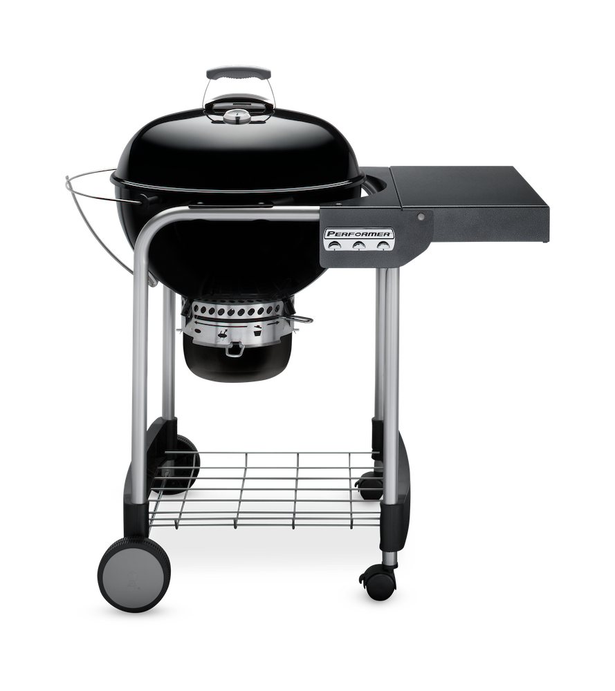 Изображение товара Гриль угольный Weber Performer GBS 57 см черный с системой очистки Изображение товара Гриль угольный Weber Performer GBS 57 см черный с системой очистки