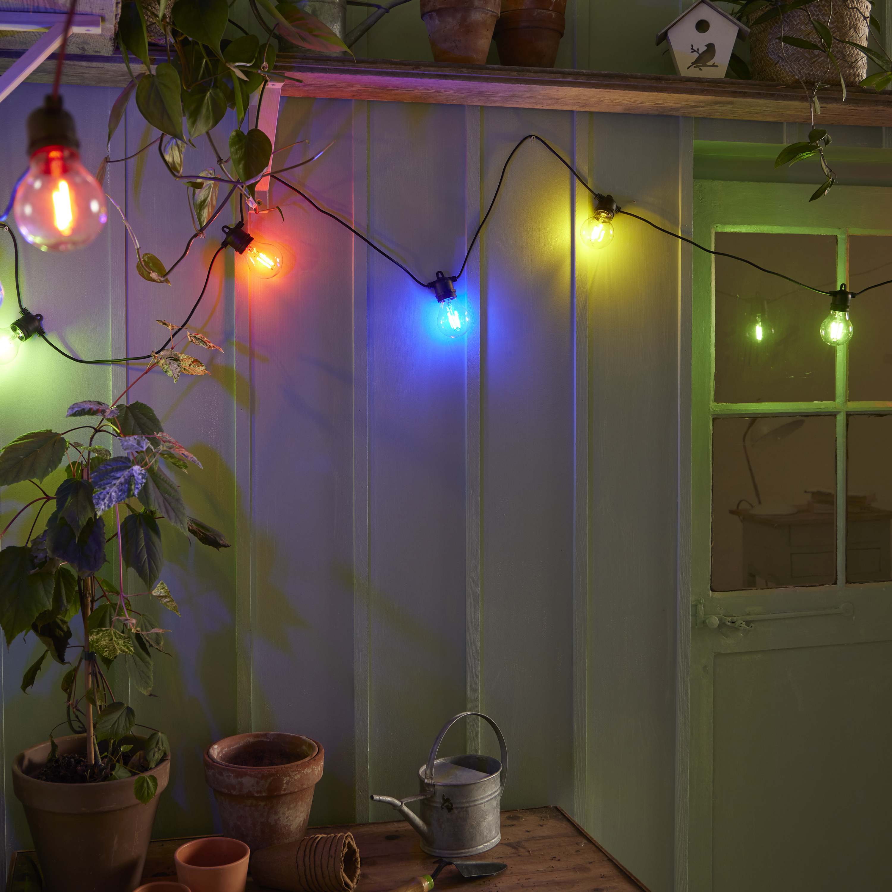 Изображение товара Гирлянда светодиодная уличная Inspire Minta IP44 цвет черный