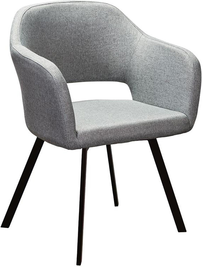 Изображение товара Кресло R-Home Oscar Арки 60x77.50x59 см цвет серый