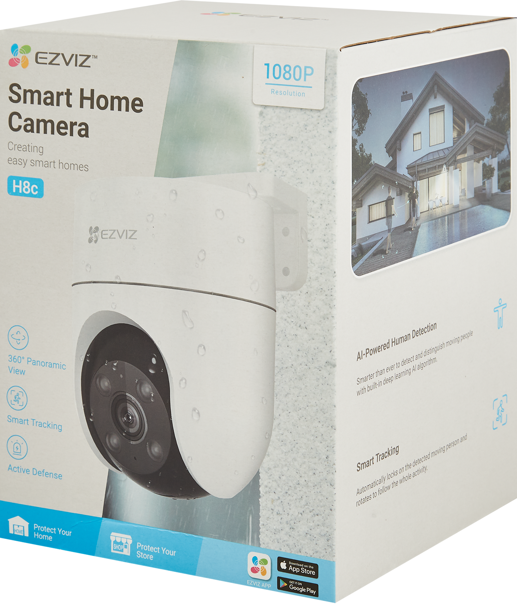 IP-камера уличная Ezviz CS-H8с 2 Мп 1080P WI-FI цвет белый - 5