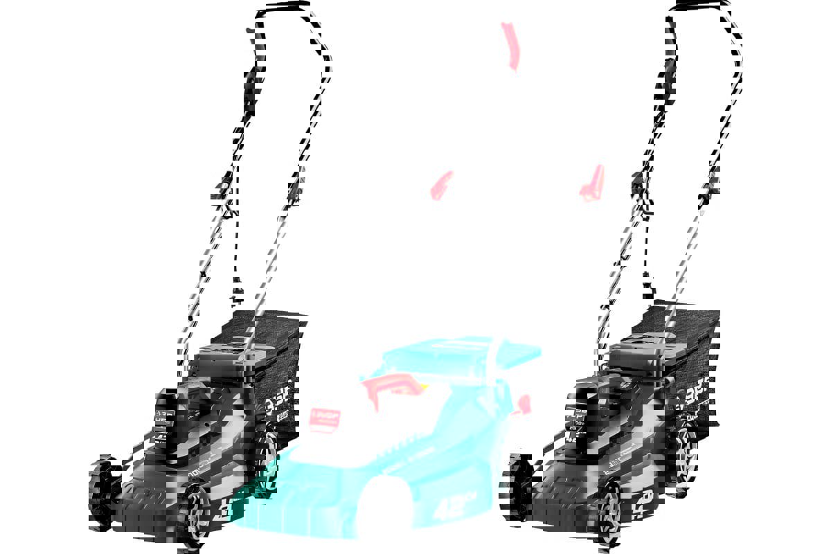 Изображение товара Электрическая газонокосилка Зубр ГСЦ-42-2000 2000 Вт, 42 см, регулировка высоты