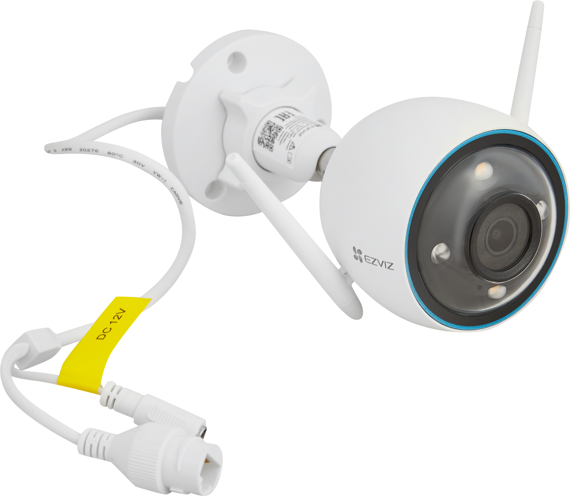 Камера видеонаблюдения уличная Ezviz CS-H3 5 Мп 1080P WI-FI цвет белый - 2