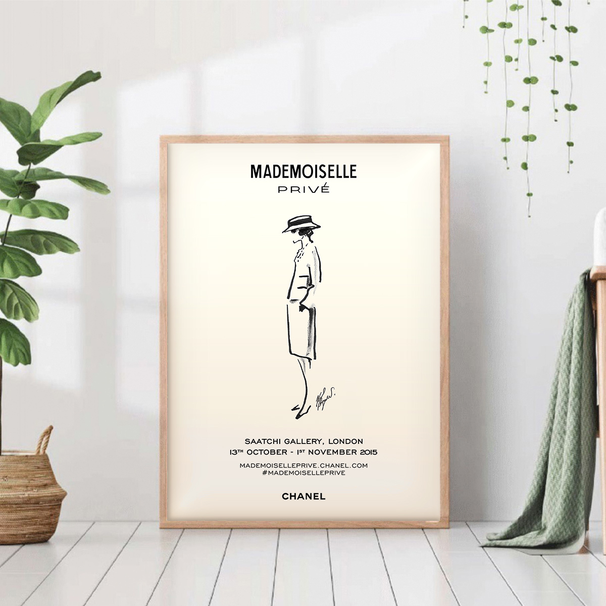 Saatchi Gallery Mademoiselle Prive Poster Постер 28 картин 