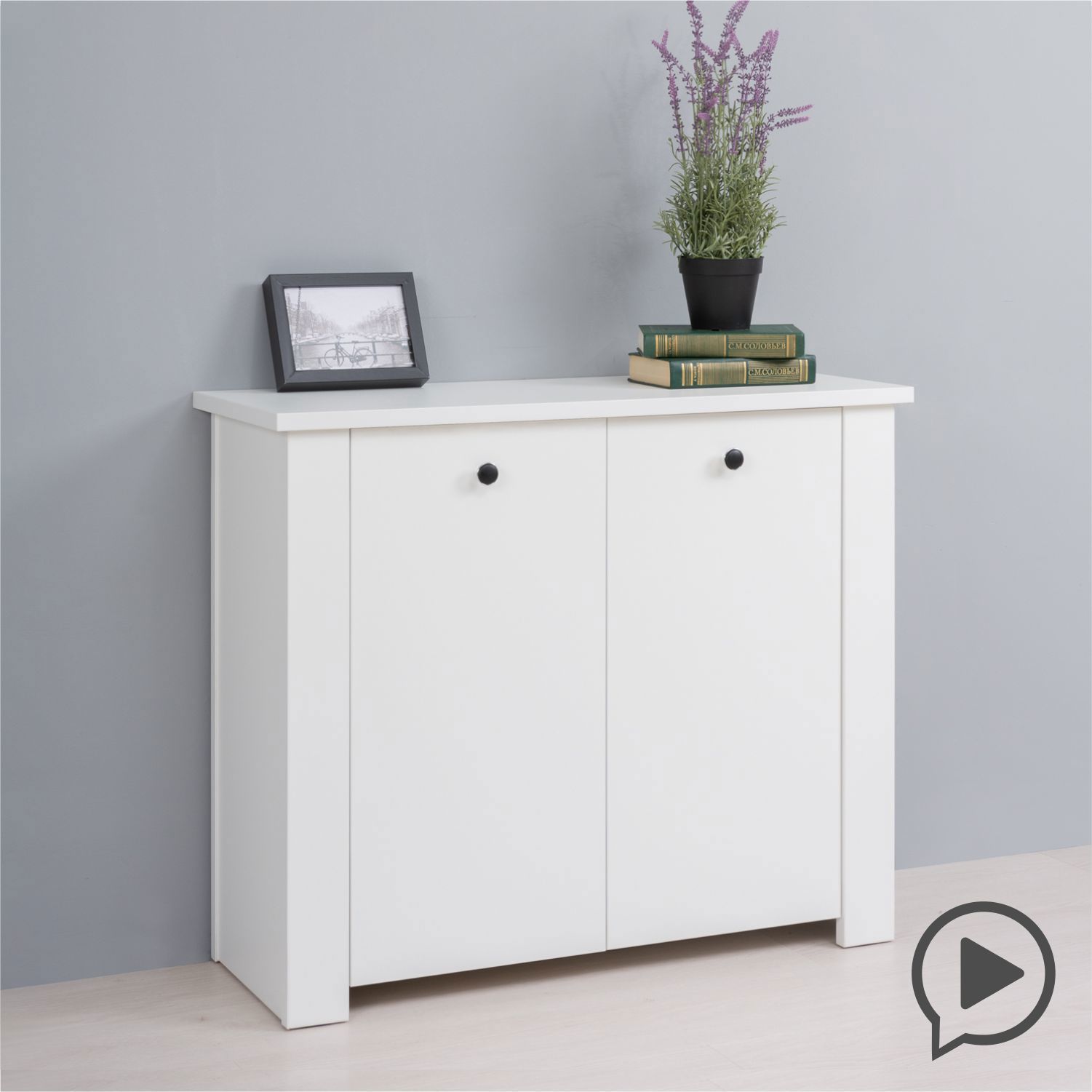 Изображение товара Комод Моби 13.320.01 Белый с ящиками в стиле Прованс 90 см