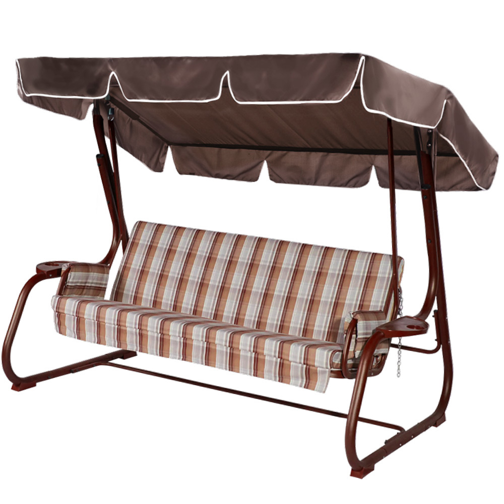 Изображение товара Тент для садовых качелей 170x110 см Оксфорд шоколад водоотталкивающий Россия