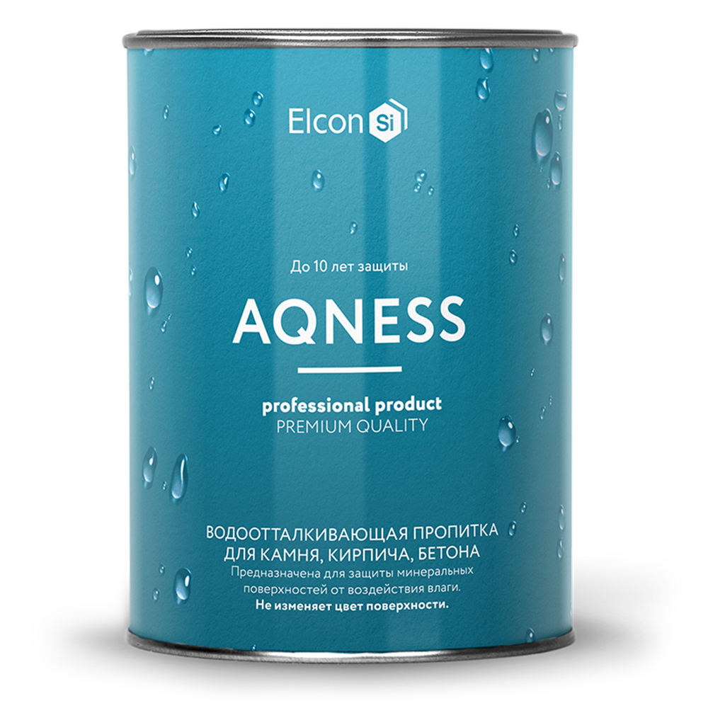 Изображение товара Гидрофобизатор Elcon Aqness 0.9 л бесцветная водоотталкивающая пропитка для камня и кирпича