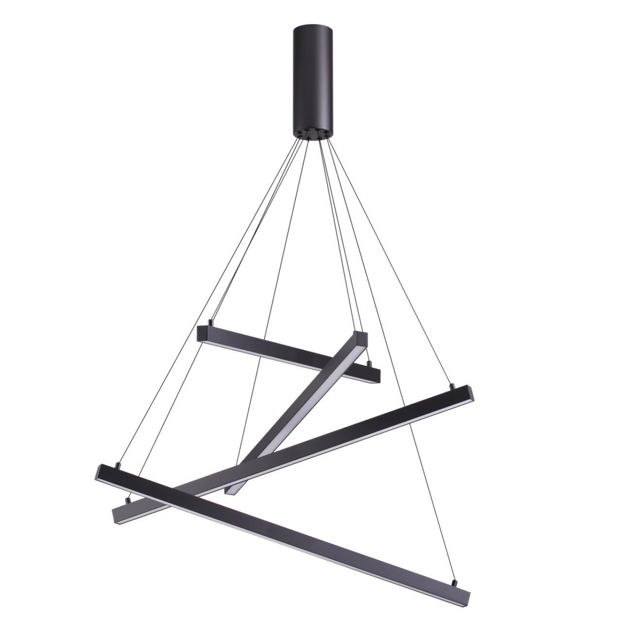 Изображение товара Светильник подвесной светодиодный ODEON LIGHT Cometa 2 м² черный 48 Вт