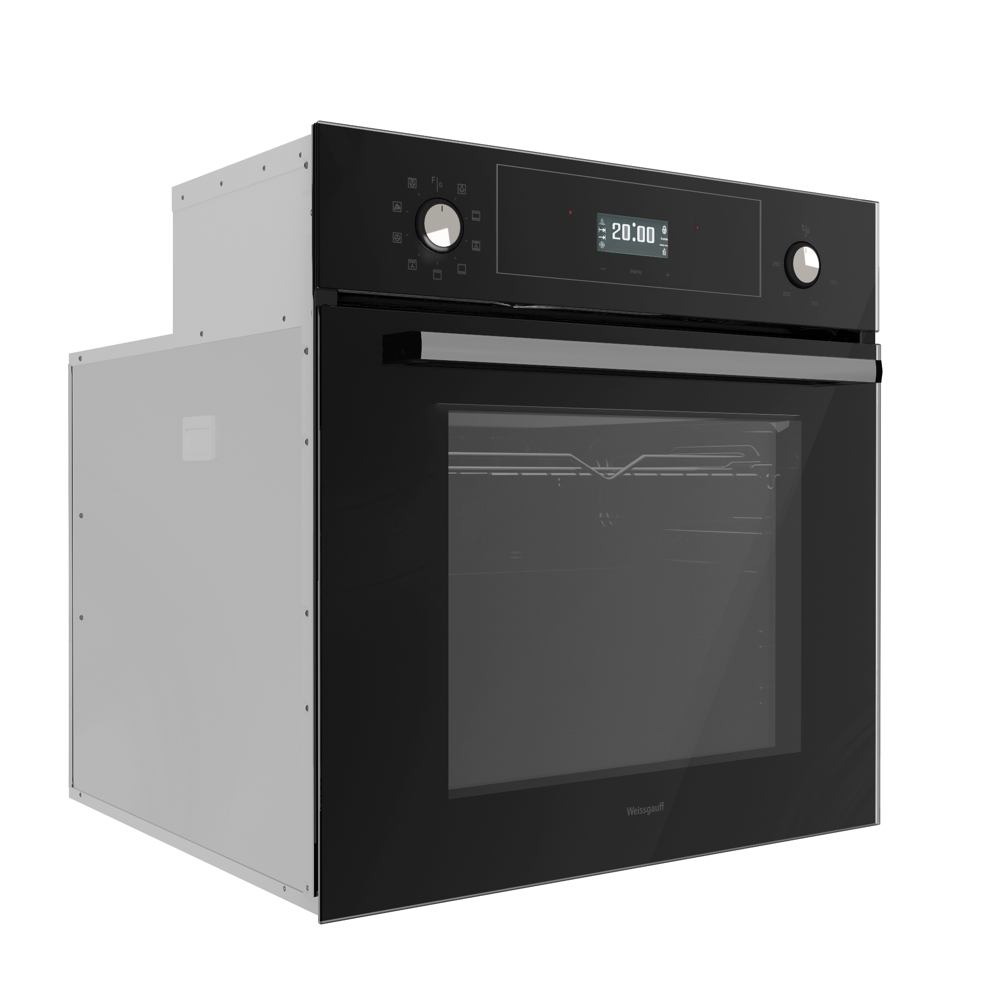 Изображение товара Электрический духовой шкаф Weissgauff Eov 316 sb 60х60х60 см цвет черный