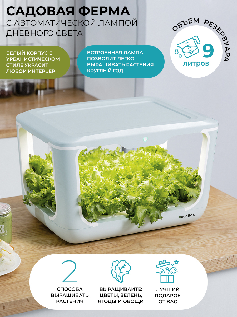 Изображение товара Минисад VEGEBOX Vegebox L-BOX 45 Вт Полноспектральный