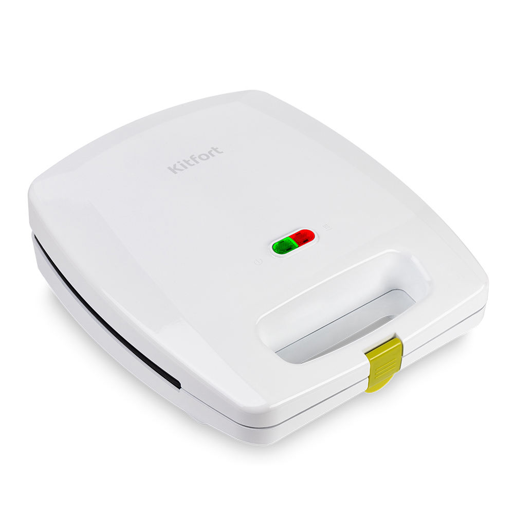 Изображение товара Электрическая вафельница Kitfort Кт-1670 с индикаторами и антипригарным покрытием