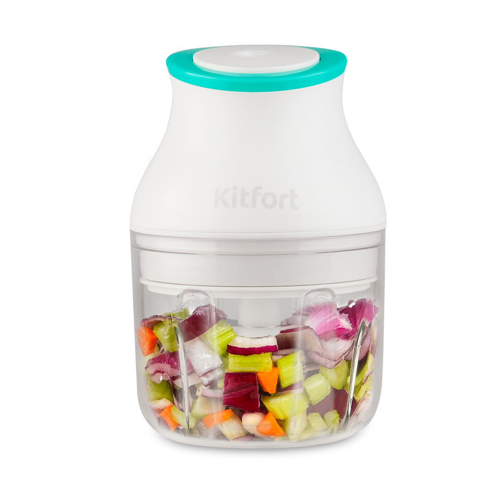 Изображение товара Электрический измельчитель Kitfort КТ-3088 с аккумулятором и одной скоростью