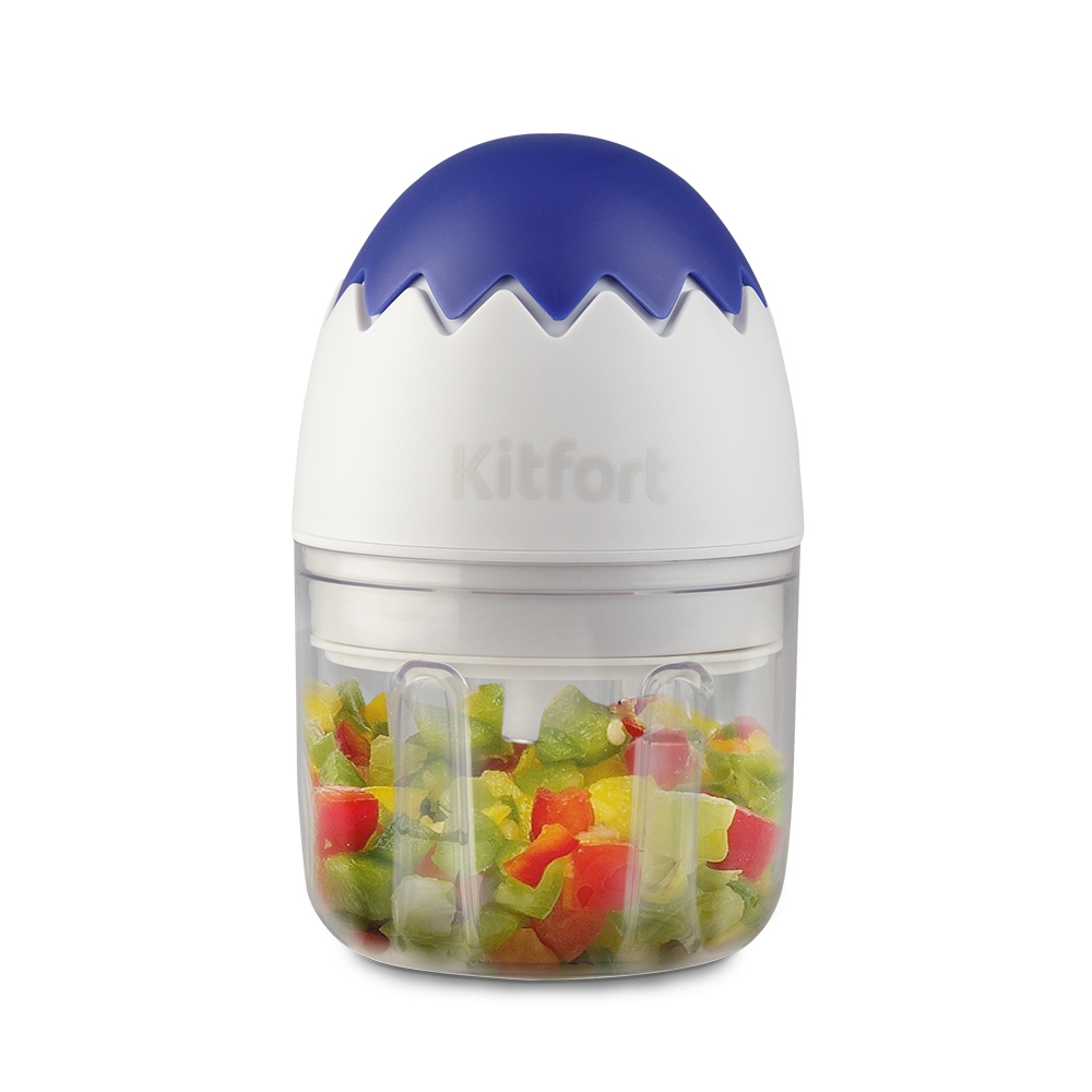 Изображение товара Электрический измельчитель Kitfort КТ-3091 1 скорость фиолетовый