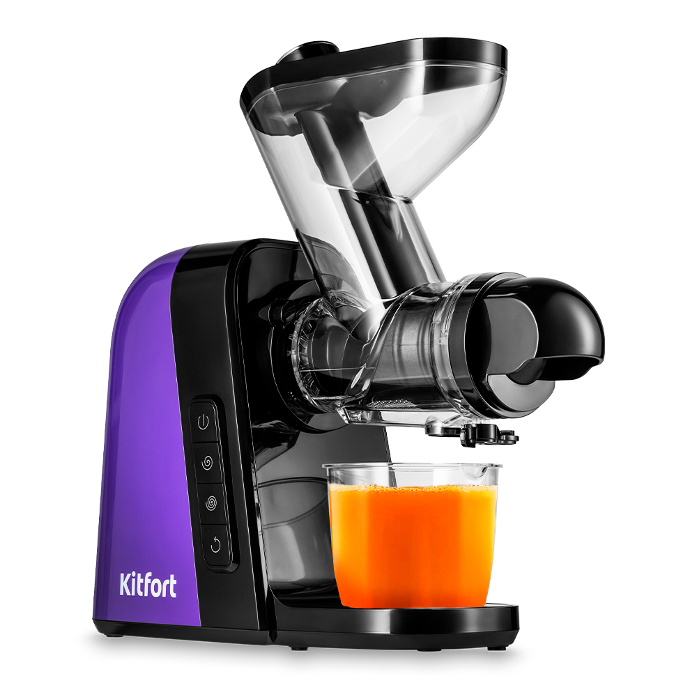 Изображение товара Соковыжималка электрическая Kitfort КТ-1132 200 Вт цвет фиолетовый