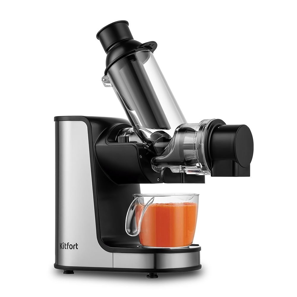 Изображение товара Соковыжималка электрическая Kitfort КТ-1135 200 Вт цвет сталь