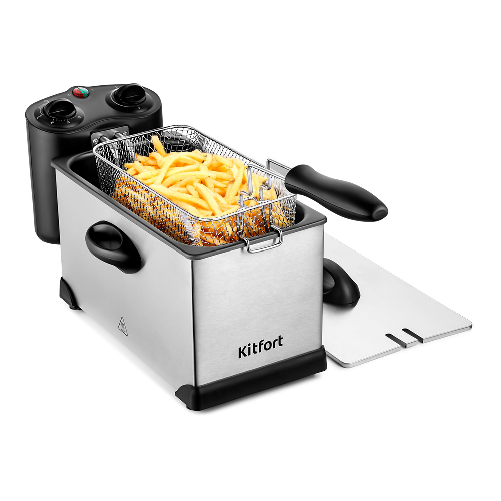 Изображение товара Фритюрница Kitfort КТ-4052 6 л сталь быстрого приготовления с регулировкой температуры