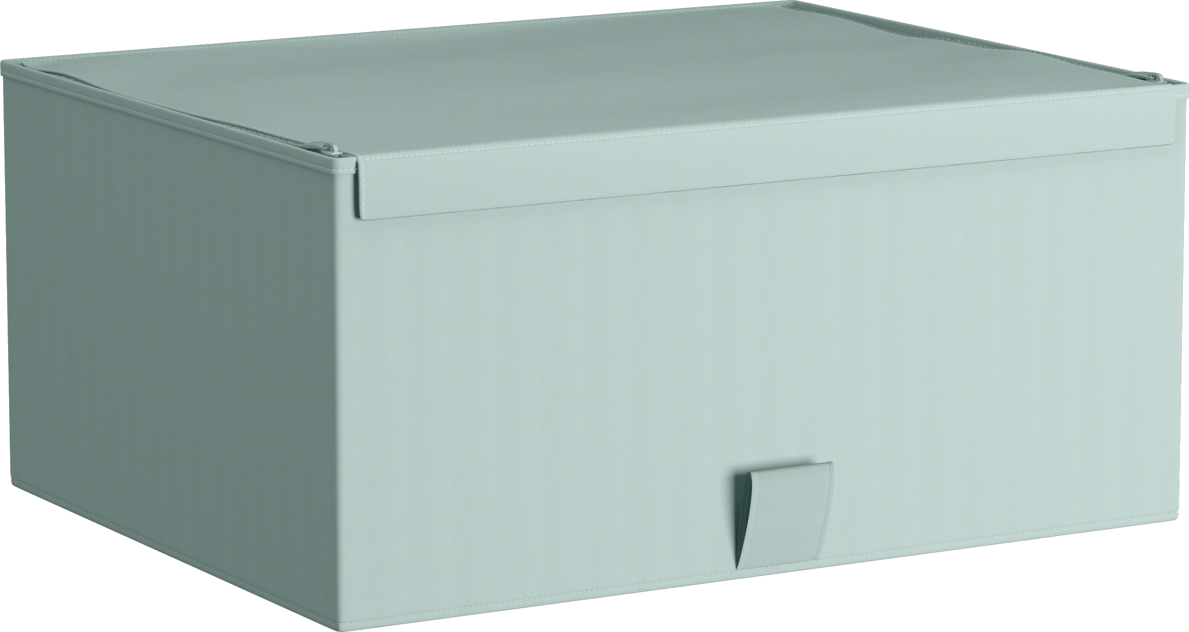 Изображение товара Короб для хранения Spaceo 36x16.5x28 см из полипропилена лагуна