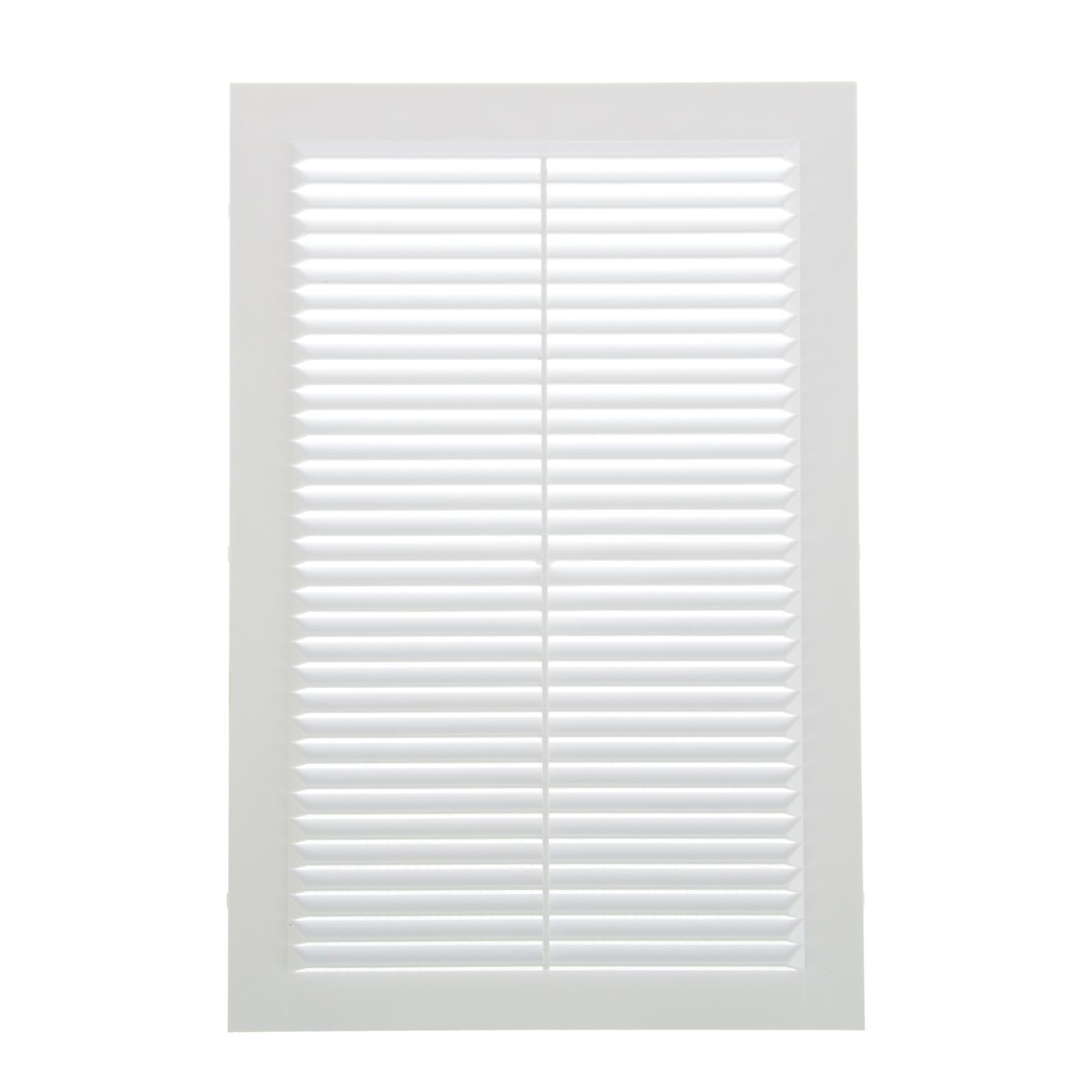 Изображение товара Решетка вентиляционная с сеткой TDM Electric SQ1807-0090 неразъемная 300x200 мм пластик цвет белый