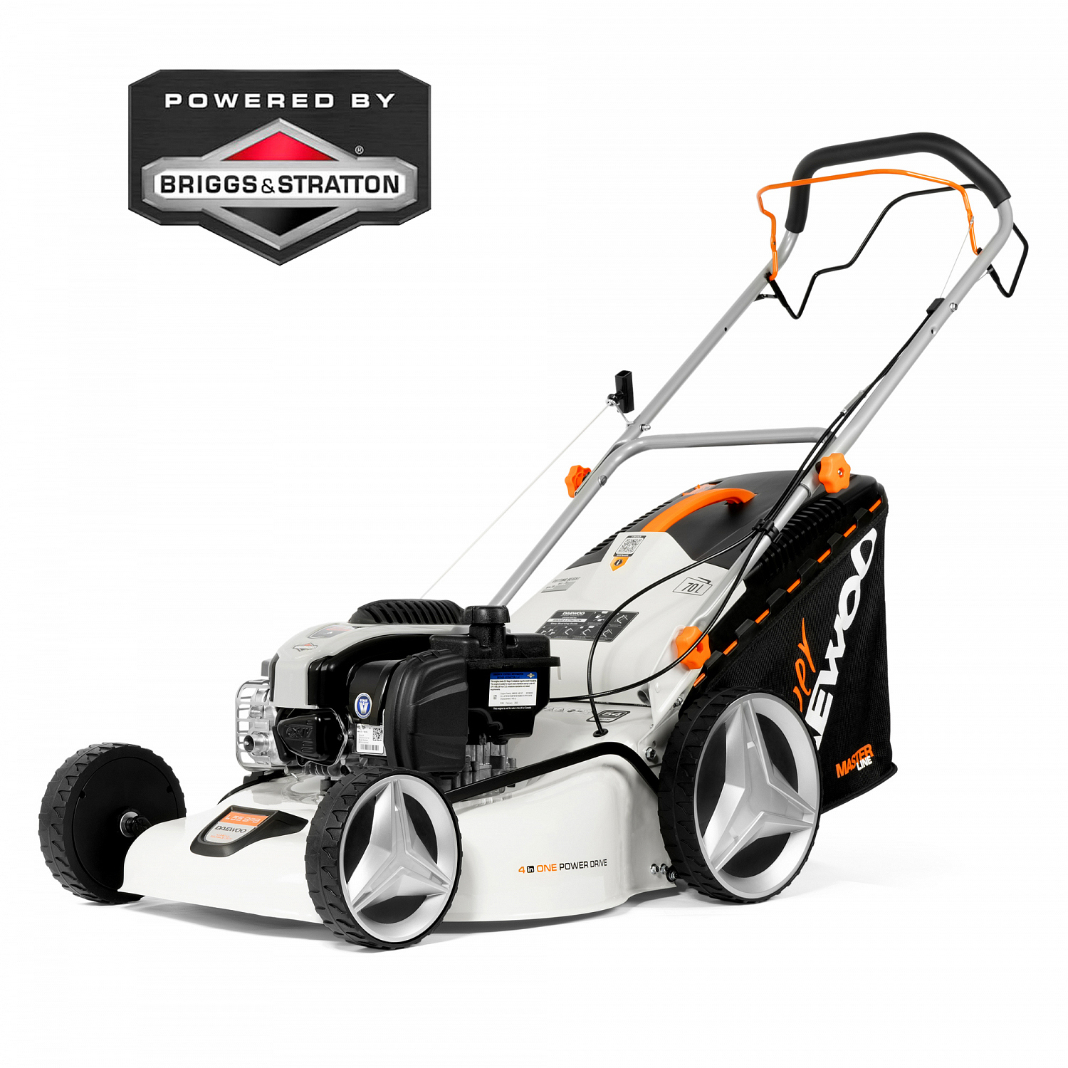 Изображение товара Газонокосилка бензиновая самоходная Daewoo L 55SPB 54 см, 4 л.с.