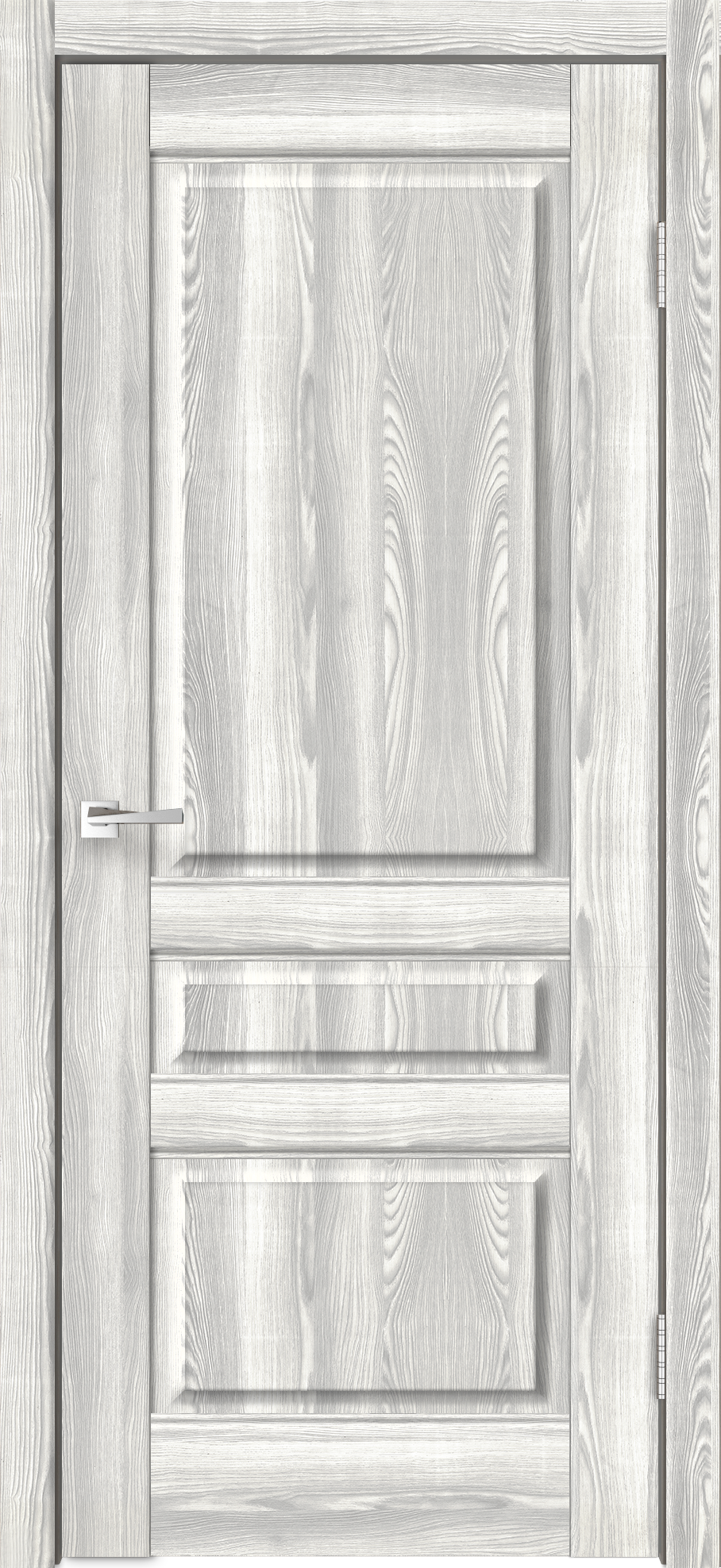 Изображение товара Дверь межкомнатная Летиция глухая ПВХ ламинация цвет клен 60х200 см (с замком и петлями)