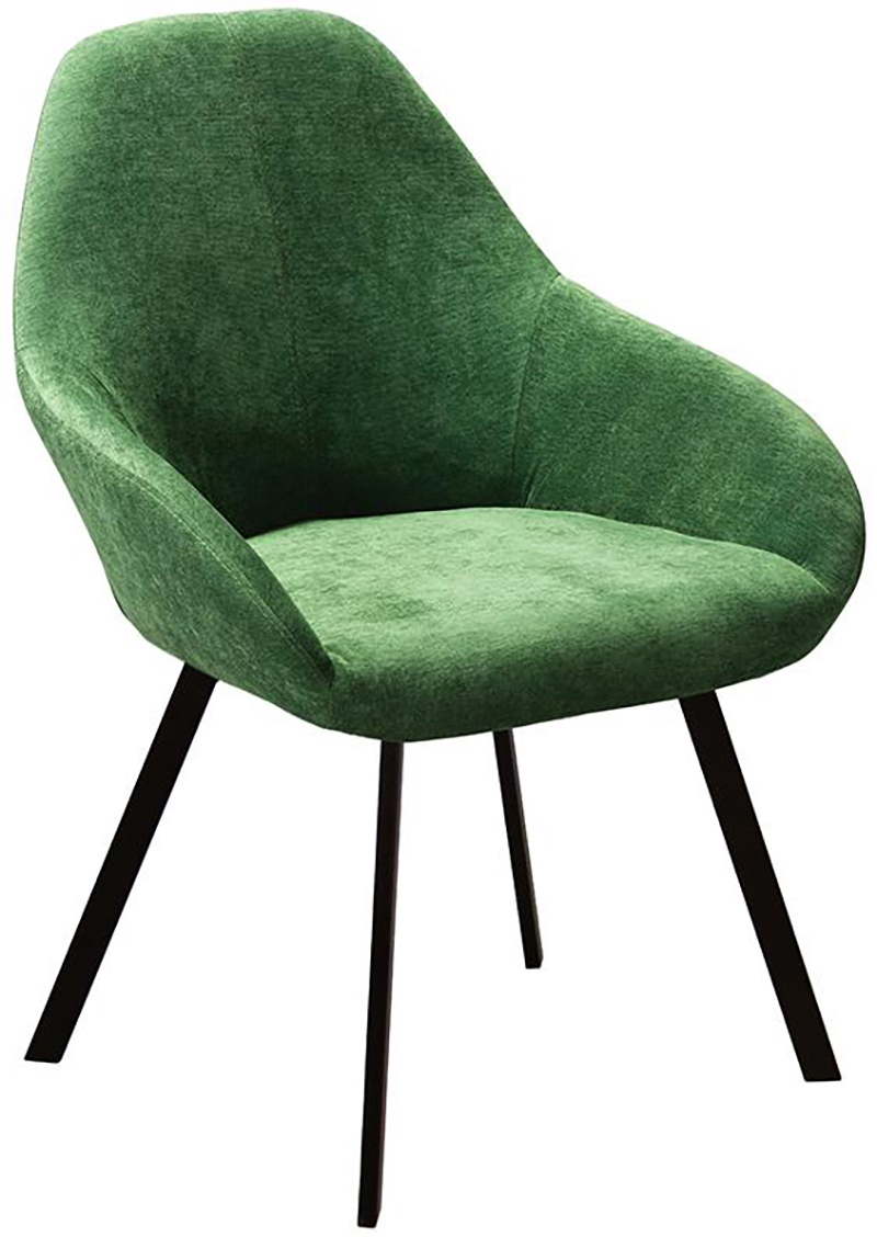 Изображение товара Кресло R-home Kent 52.5x76.5x57.5 см зеленого цвета стиль индустриальный