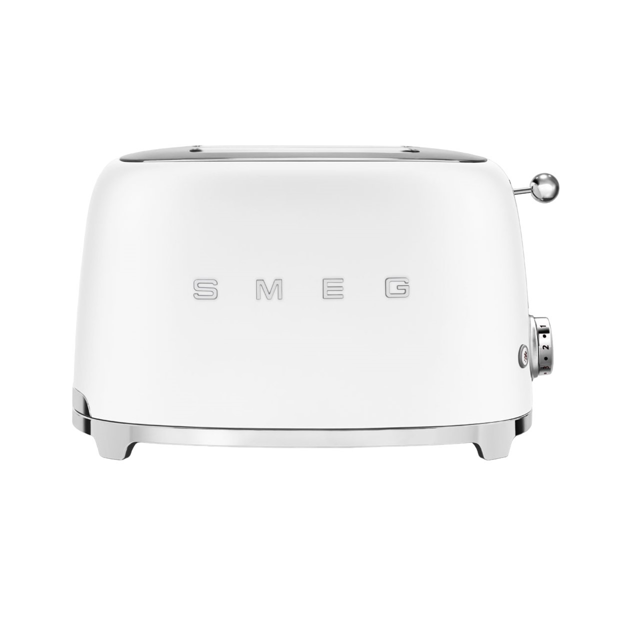 Изображение товара Тостер SMEG TSF01WHMEU на 2 ломтика ретро стиль белый матовый