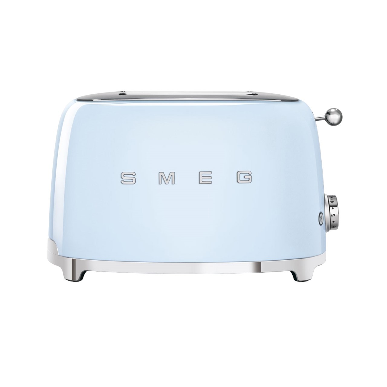 Изображение товара Тостер SMEG TSF01PBEU на 2 ломтика ретро дизайн светло-голубой