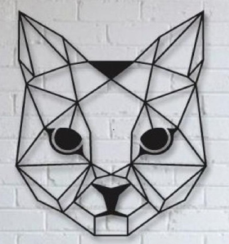 Изображение товара Панно металлическое СтимулДизайн Кот