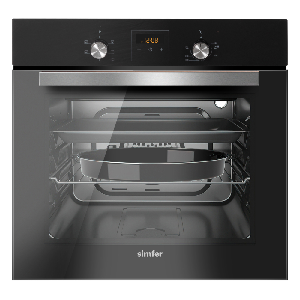 Изображение товара Встраиваемый электрический духовой шкаф Simfer B6ER56016 59.5x59.5 см бежевый