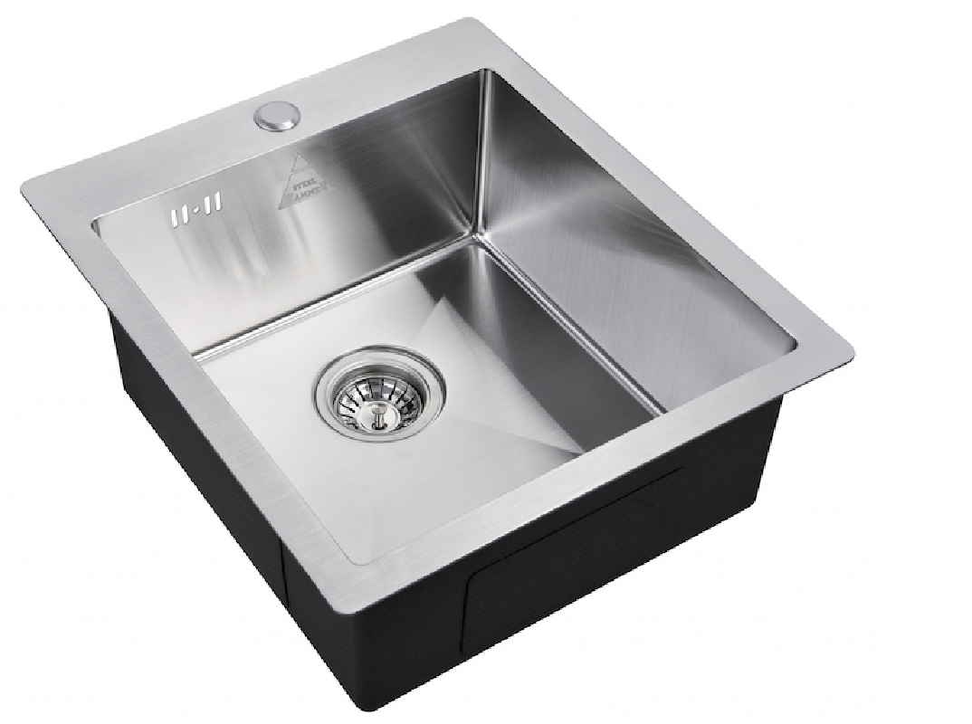 Изображение товара Мойка Steel Hammer Sink SH 4551 45x51x20см квадрат нержавеющая сталь цвет серый