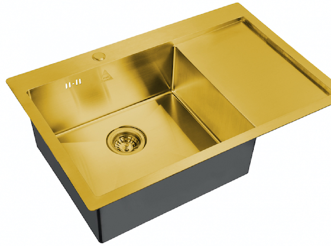 Изображение товара Мойка Steel Hammer Sink SH 7851-L BRONZE 78x51x20см прямоугольник нержавеющая сталь цвет бронза Изображение товара Мойка Steel Hammer Sink SH 7851-L BRONZE 78x51x20см прямоугольник нержавеющая сталь цвет бронза