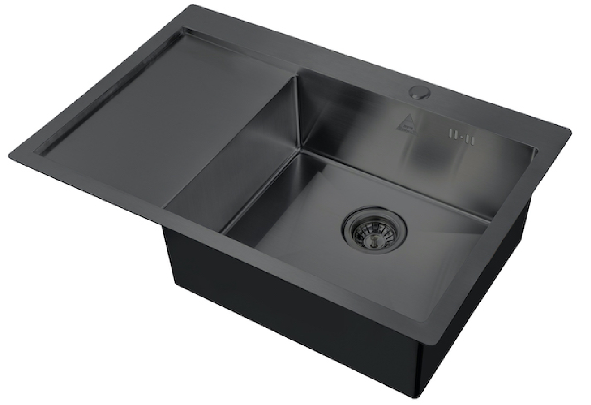 Изображение товара Мойка Steel Hammer Sink SH 7851-R GRAFIT 78x51x20см прямоугольник нержавеющая сталь цвет графит