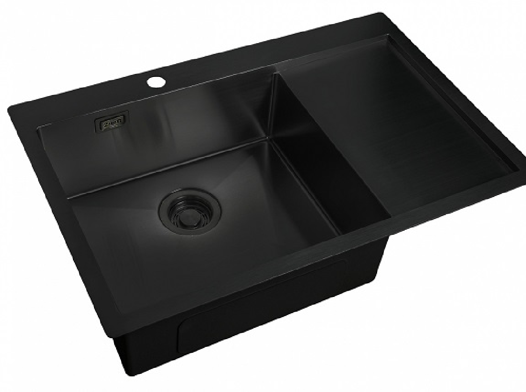 Изображение товара Мойка Steel Hammer Sink ZL R 780510-L GRAFIT 78x41x20см прямоугольник нержавеющая сталь цвет графит Изображение товара Мойка Steel Hammer Sink ZL R 780510-L GRAFIT 78x41x20см прямоугольник нержавеющая сталь цвет графит