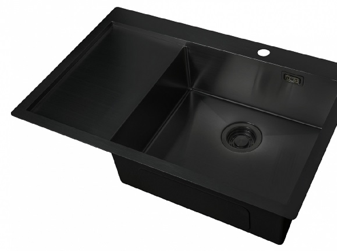 Изображение товара Мойка Steel Hammer Sink ZL R 780510-R GRAFIT 78x51x20см прямоугольник нержавеющая сталь цвет графит Изображение товара Мойка Steel Hammer Sink ZL R 780510-R GRAFIT 78x51x20см прямоугольник нержавеющая сталь цвет графит